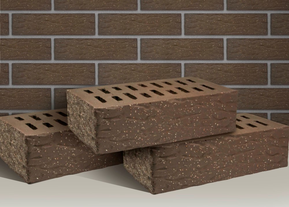 Стена Мокко рустик с песком