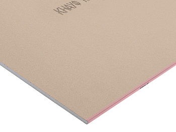 Гипсокартон влагоогнестойкий ГКЛВО 2500х1200х9,5мм KNAUF / под 68 шт