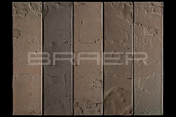 Кирпич (BRAER) керам. лиц. одинарный 1НФ пустот., МОККО ТЕРРА "Баварская кладка" М150 (480 шт.)