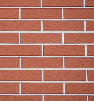 Кирпич облицовочный пустотелый полуторный Красный Рустик М-150-200 КЕРМА