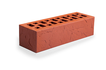 Кирпич облицовочный пустотелый ерво 0,7НФ Красный Сланец М-125-175 МАГМА