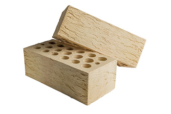 Кирпич облицовочный пустотелый полуторный Солома Византия M-150 Ключищи (320)