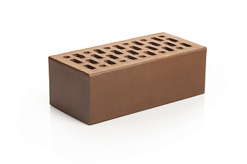 Кирпич облицовочный пустотелый полуторный Шоколад M-150-175 МАГМА