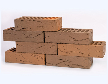 Кирпич керамический пустотелый одинарный Flash Мотив Coral М-175 (480)