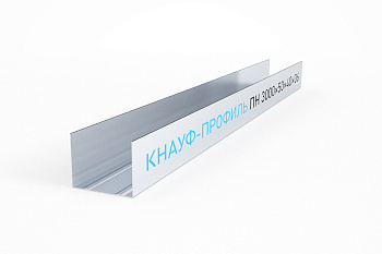 Профиль направляющий ПН 50*40 мм / 0,6 мм / 3 м KNAUF