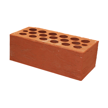 Кирпич облицовочный пустотелый полуторный Персик Византия M-150 Ключищи (320)