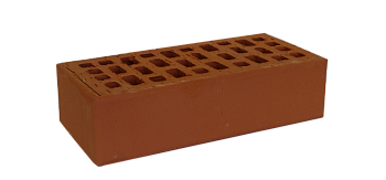 Кирпич облицовочный пустотелый одинарный Красный M-150-250 (480)
