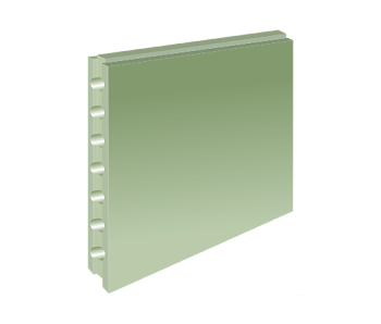 Плита гипсовая пазогребневая пустотелая ВОЛМА 80мм влагостойкая
