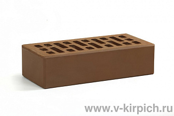 Кирпич облицовочный пустотелый одинарный Терракотовый M-150 (УС) ВКЗ
