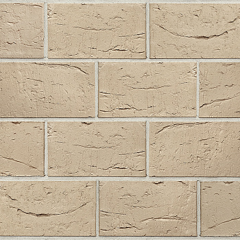 Камень облицовочный пустотелый 2,1НФ Камелот Шоколад Ручная формовка M-150/100 КС-Керамик УС