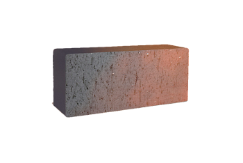 Клинкер тротуарный темно-красный флешинг "Глазго" (540)