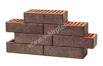 Кирпич облицовочный пустотелый одинарный Антик Кварц M-150 (УС) ВКЗ