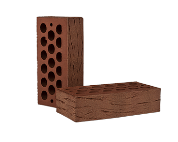 Кирпич облицовочный пустотелый одинарный Терракот Галич с песком M-150 С1 (384)