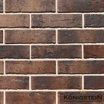 Кирпич облицовочный пустотелый евроформат Мангейм Карбон М-175/75 (УС) КС-Керамик