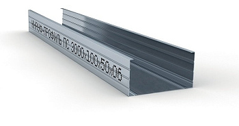 Профиль стоечный ПС 100*50 мм / 0,6 мм / 3 м KNAUF