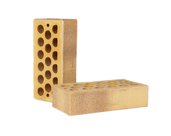 Кирпич облицовочный пустотелый одинарный Солома Сахара М-150 С1 (384)