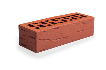 Кирпич облицовочный пустотелый ерво 0,7НФ Красный Антик М-125-175 МАГМА