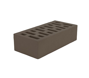 Кирпич облицовочный пустотелый одинарный Шоколад M-125-150 (420) АСПК