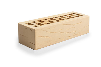Кирпич облицовочный пустотелый ерво 0,7НФ Ваниль Антик М-150-175 МАГМА