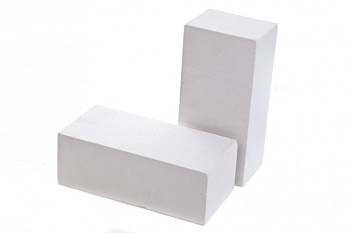 Кирпич облицовочный силикатный полнотелый полуторный Белый М-150 б.п. МЗСК (667)