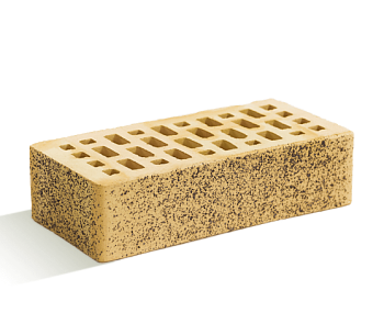 Кирпич облицовочный пустотелый одинарный Солома Купер M-150 КЕТРА