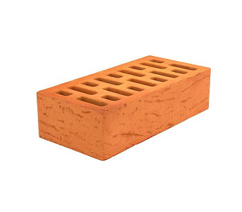 Кирпич облицовочный пустотелый одинарный Красный Кора дерева М-125-150 (448) АСПК