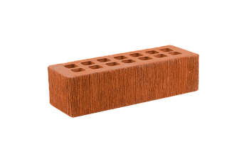 Кирпич облицовочный пустотелый евро Красный Бархат 0,7НФ М-200 (660) ЖКЗ