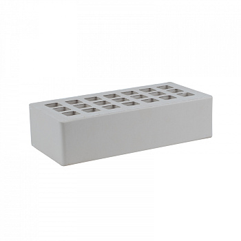 Кирпич облицовочный пустотелый одинарный Серый M-200 (480) ЖКЗ