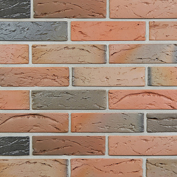 Кирпич печной облицовочный полнотелый одинарный Аренберг Кора дерева М-300/75 КС-Керамик